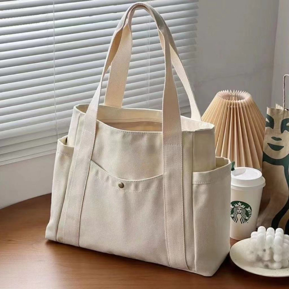 Luna | Leren Tote Tas voor Werk & Dagelijks Gebruik