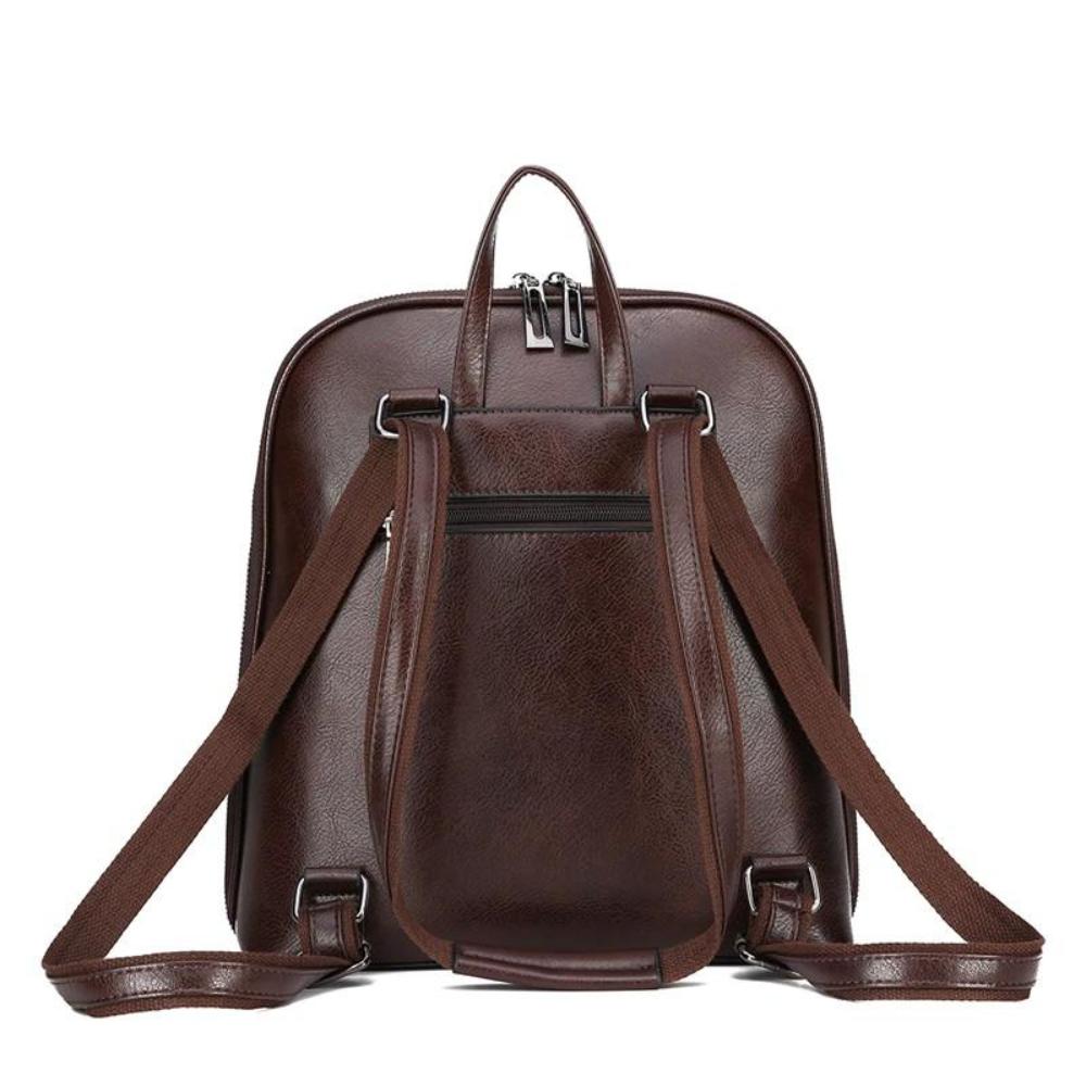 Classic | Leren Rugzak met Strak Ontwerp