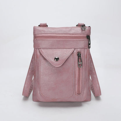 Lina | Vintage gevoel, dagelijks comfort — Leren Schoudertas