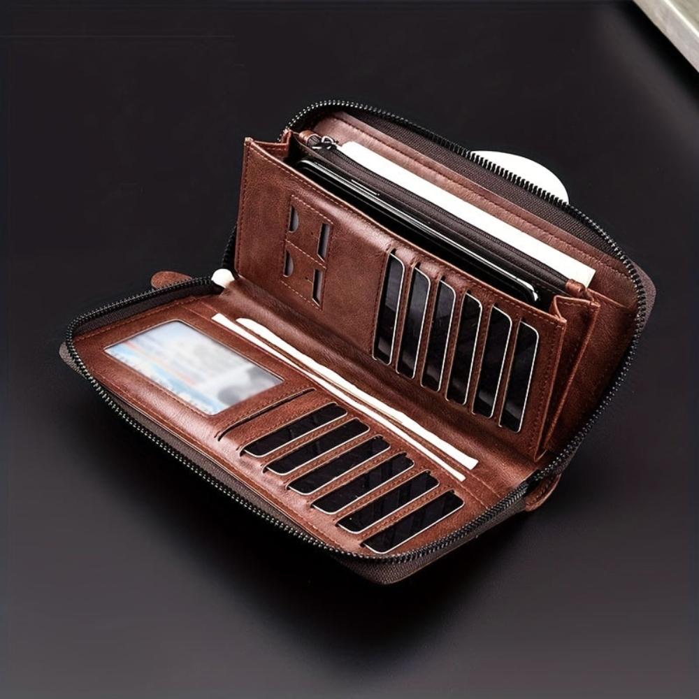 Holden | Leren Clutch met RFID Bescherming