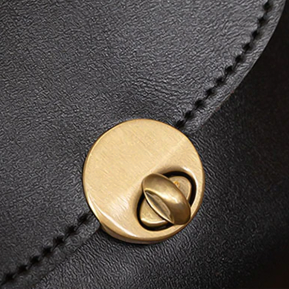 Vintage Kiss-Lock Tas - Retro Chic Essentieel