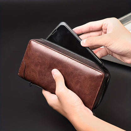 Holden | Leren Clutch met RFID Bescherming