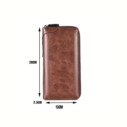Holden | Leren Clutch met RFID Bescherming