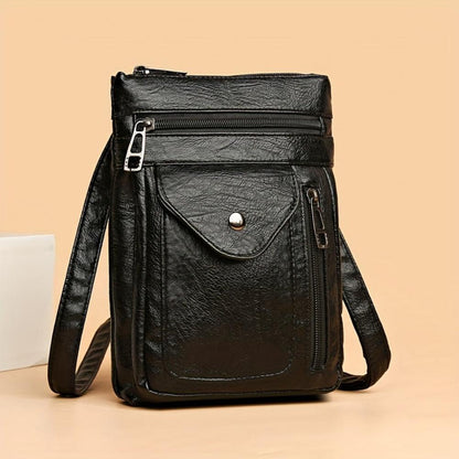 Lina | Vintage gevoel, dagelijks comfort — Leren Schoudertas