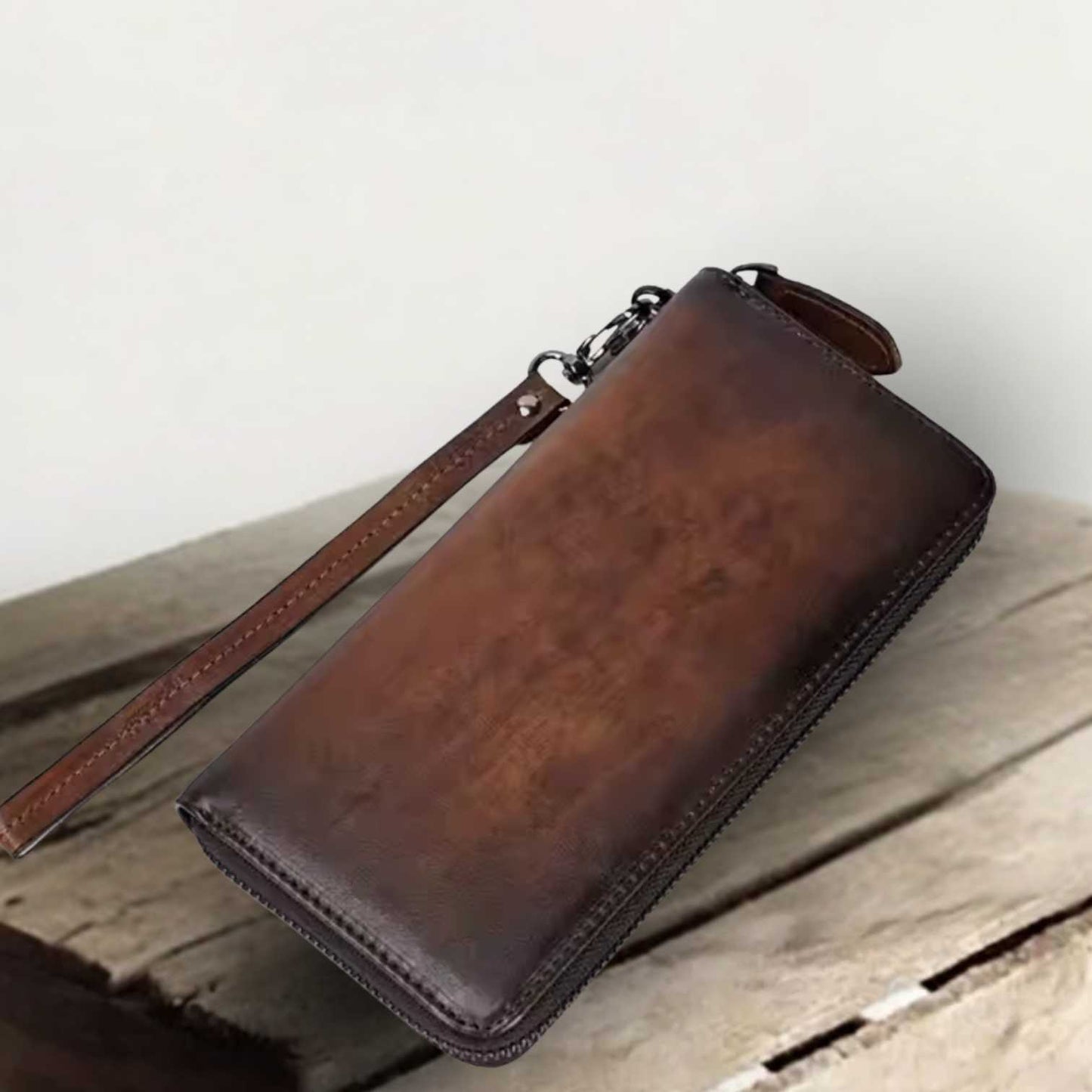Holden | Leren Clutch met RFID Bescherming