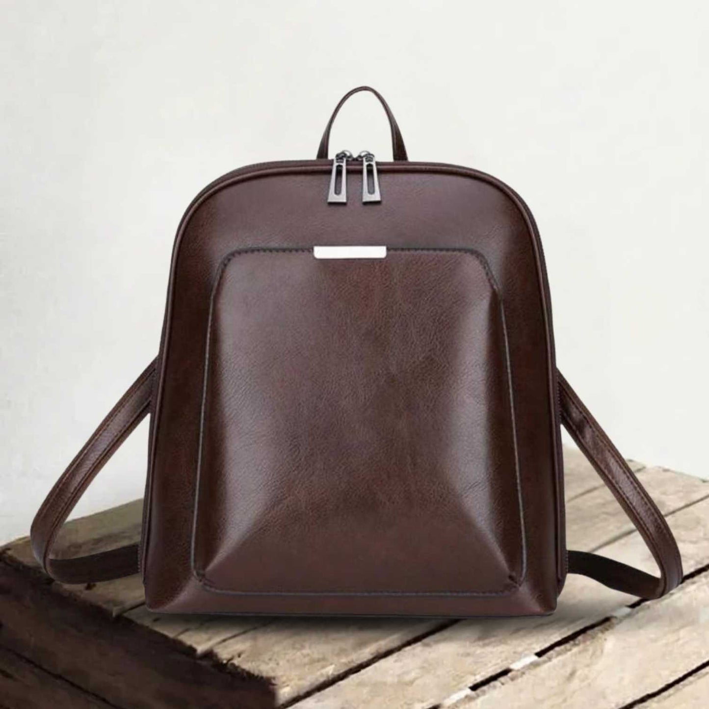 Classic | Leren Rugzak met Strak Ontwerp