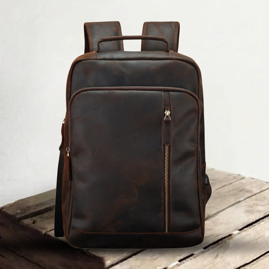 Austin | Vintage rugzak van Echt Leer