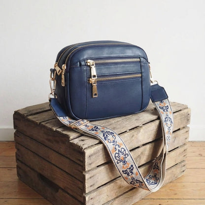Isabella | Handen vrij, alles bij — Leren Crossbody Tas