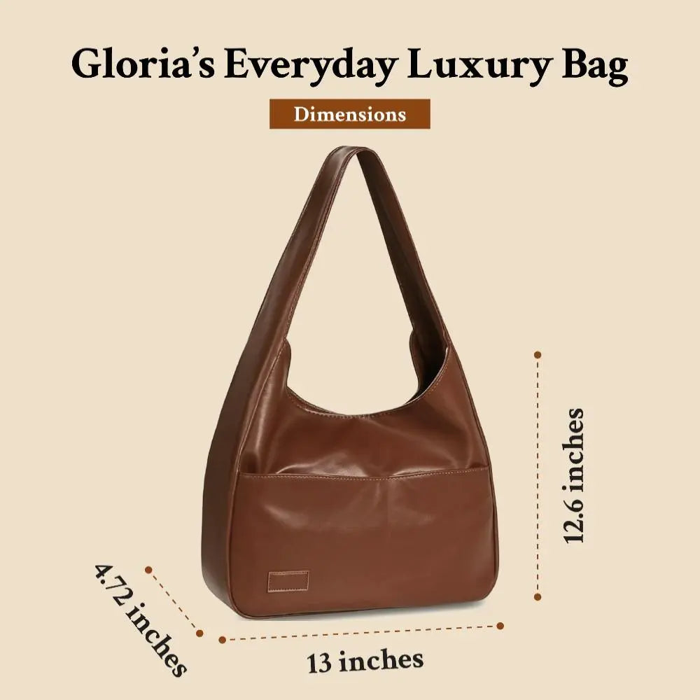 Gloria | Vintage stijl, moderne draagbaarheid — Leren Tas