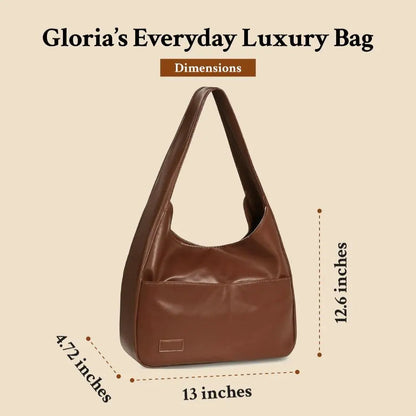 Gloria | Vintage stijl, moderne draagbaarheid — Leren Tas