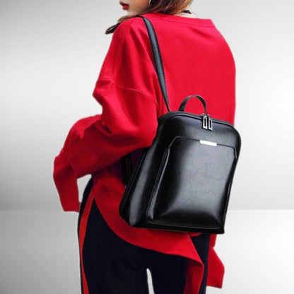 Classic | Leren Rugzak met Strak Ontwerp