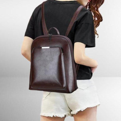 Classic | Leren Rugzak met Strak Ontwerp
