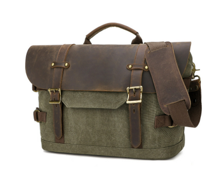 Trevor - Multifunctionele Canvas Schoudertas