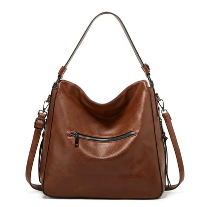 Muriel’s Vintage Charm | Leren Schoudertas