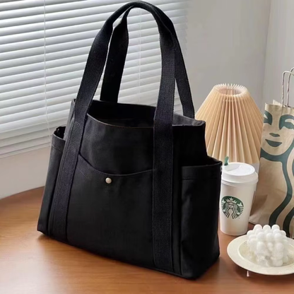 Luna | Leren Tote Tas voor Werk & Dagelijks Gebruik