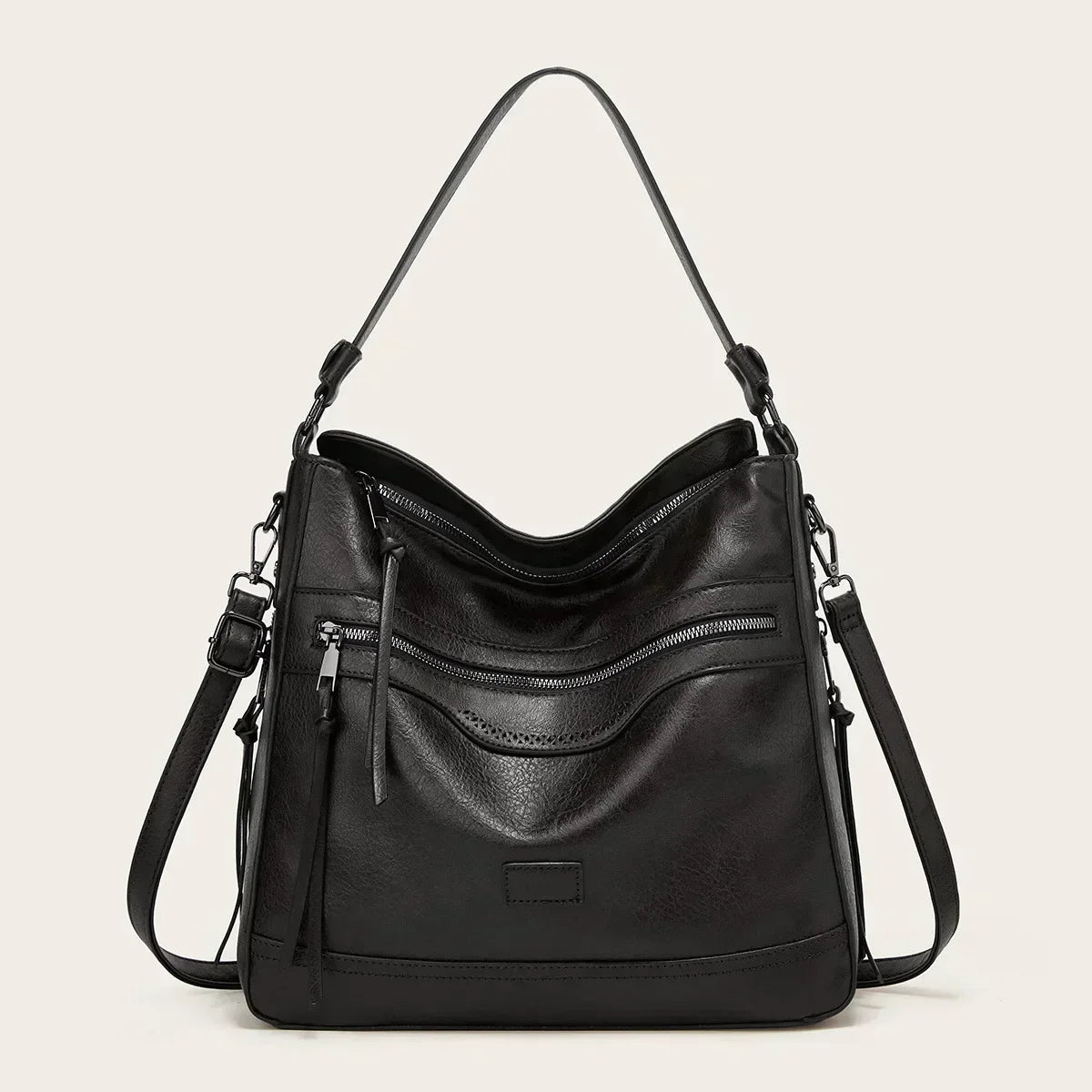 Muriel’s Vintage Charm | Leren Schoudertas