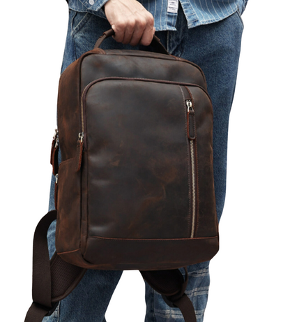Austin | Vintage rugzak van Echt Leer