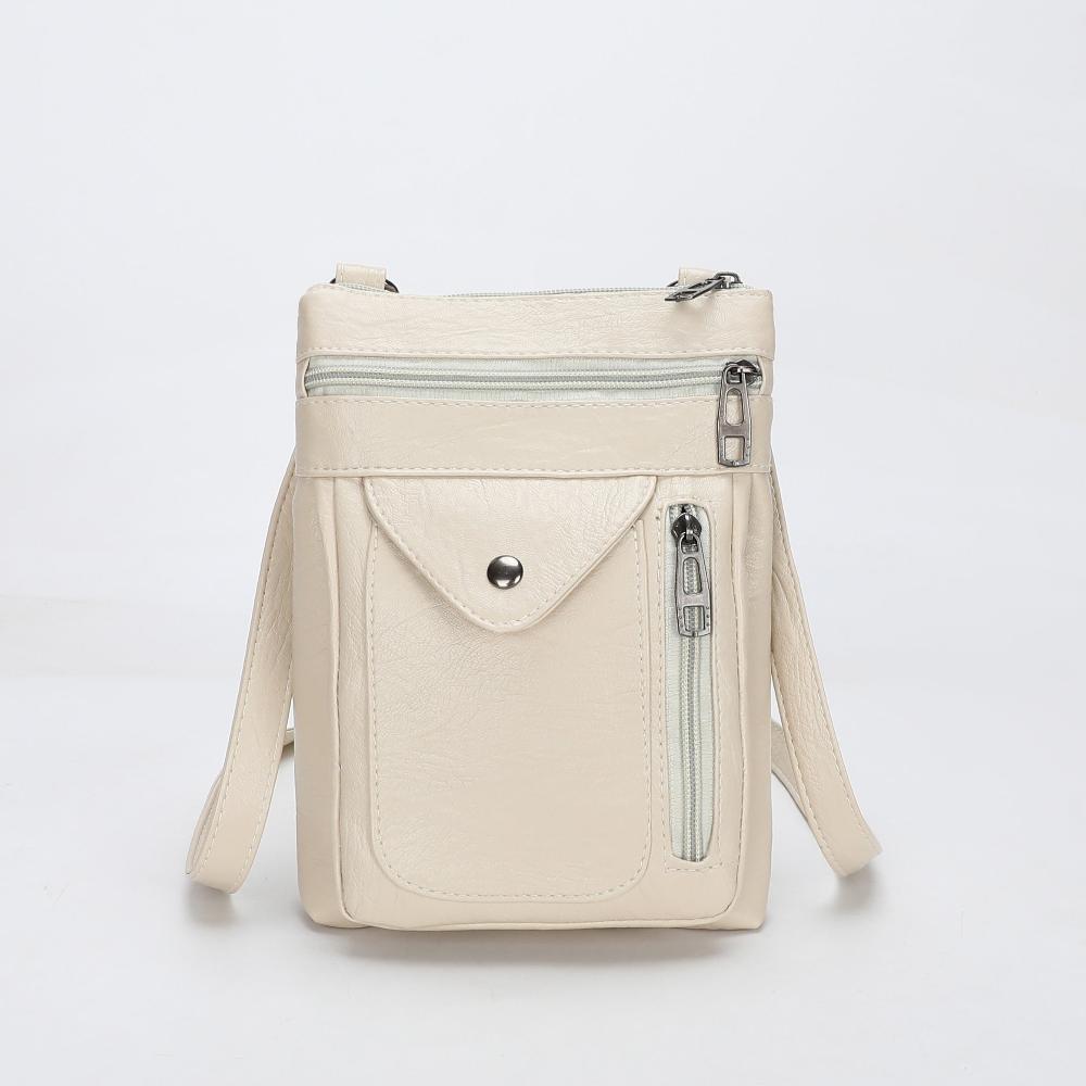 Lina | Vintage gevoel, dagelijks comfort — Leren Schoudertas