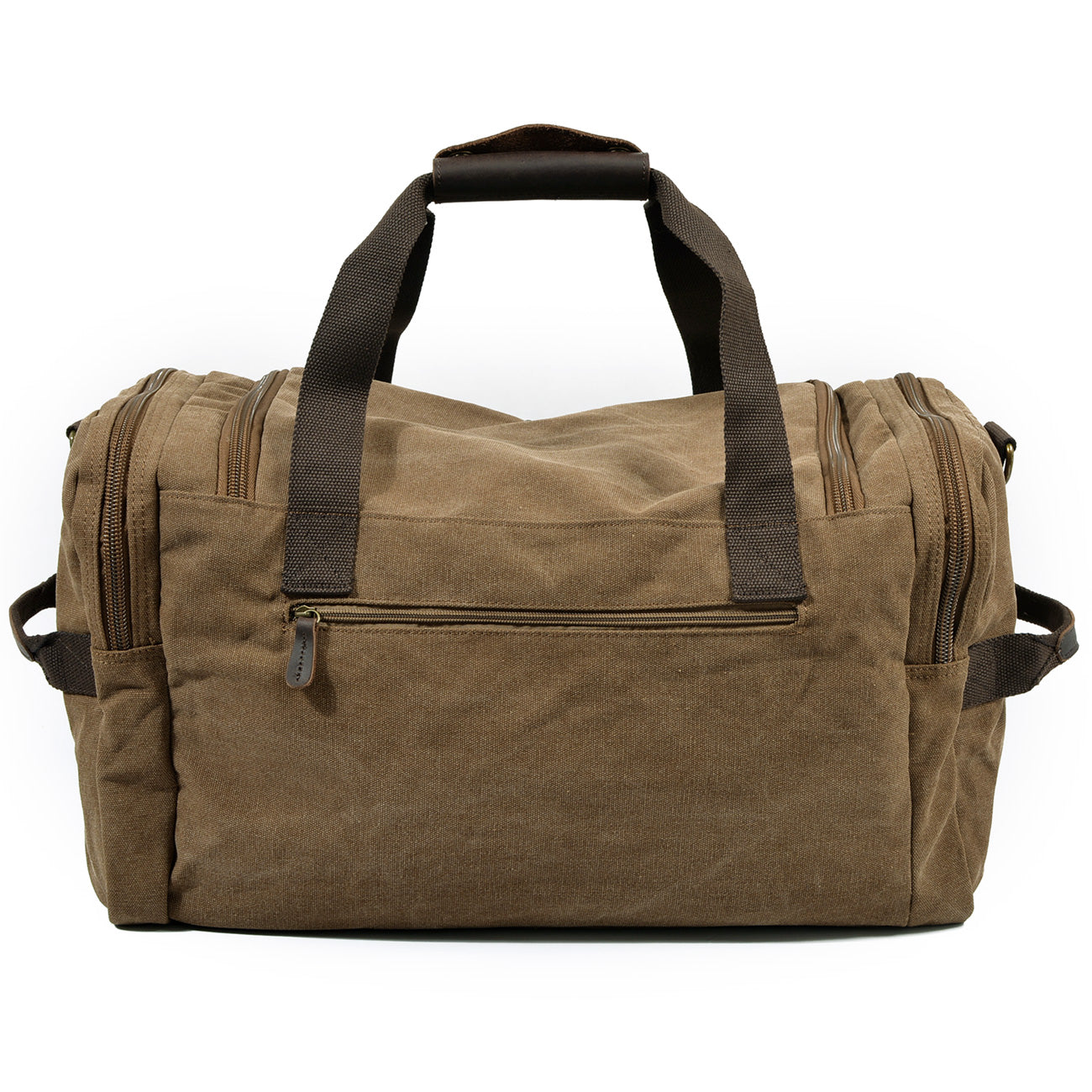 David | Canvas duffle bag voor reizen van Echt Leer