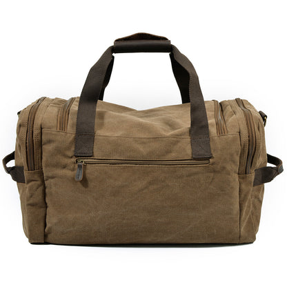 David | Canvas duffle bag voor reizen van Echt Leer