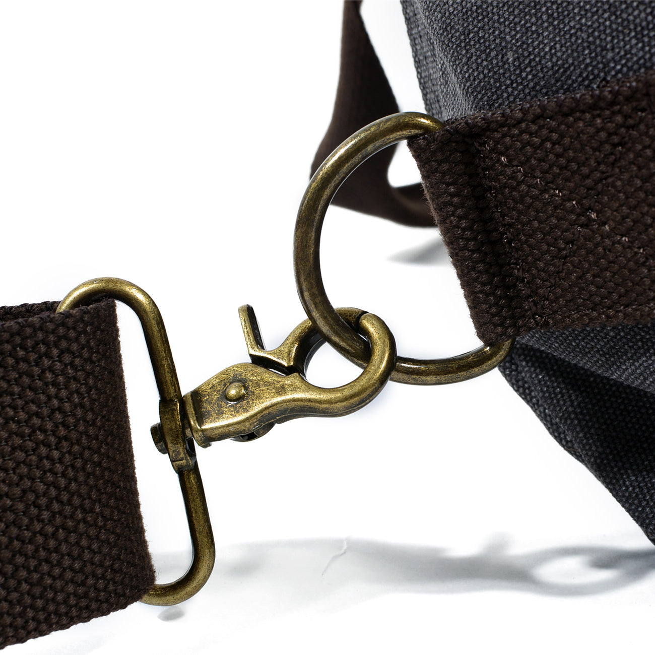 David | Canvas duffle bag voor reizen van Echt Leer