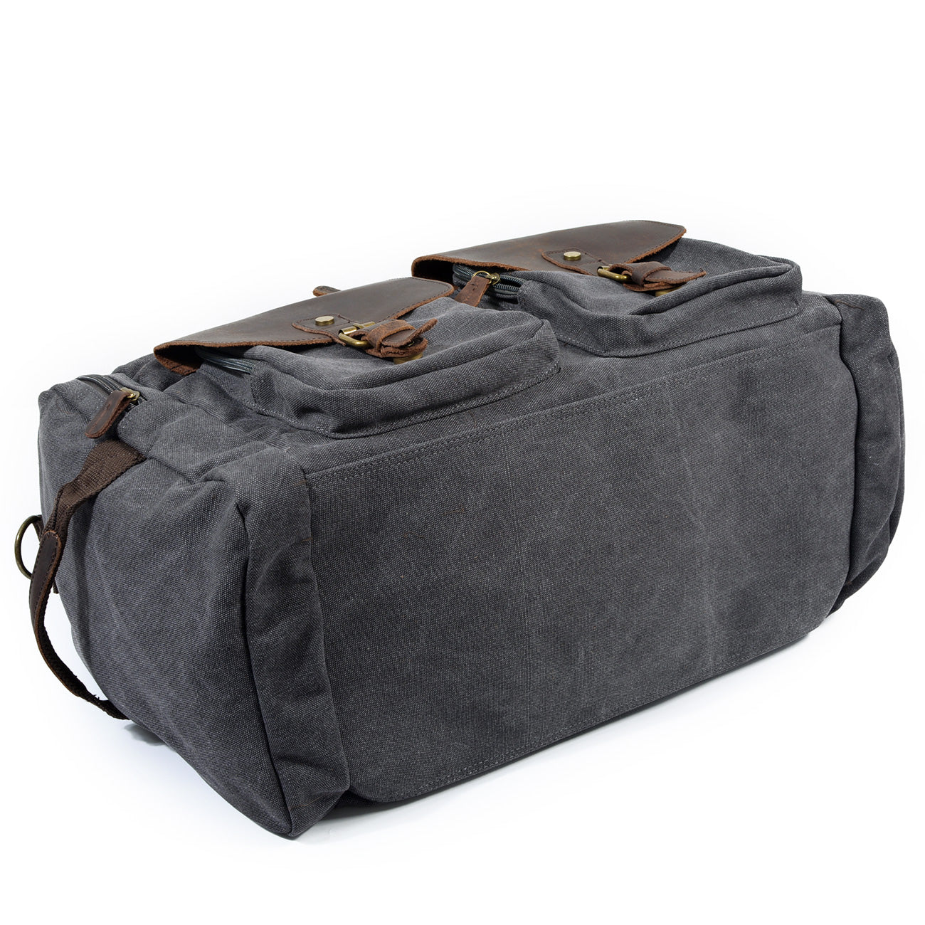David | Canvas duffle bag voor reizen van Echt Leer