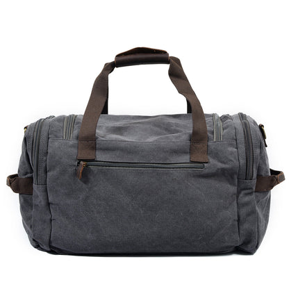 David | Canvas duffle bag voor reizen van Echt Leer